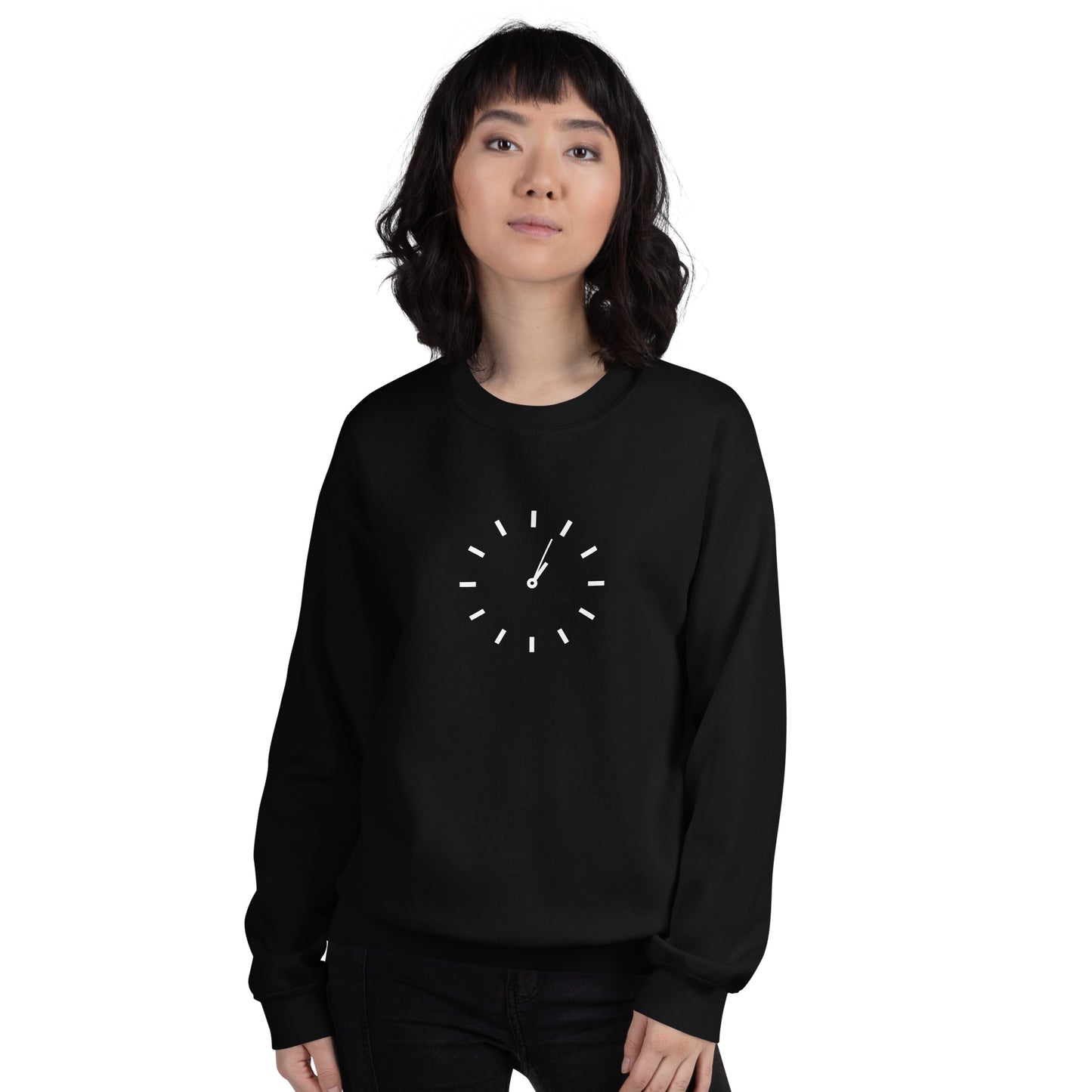 "1:04" Print Design Sweatshirt (Mens/Womens)