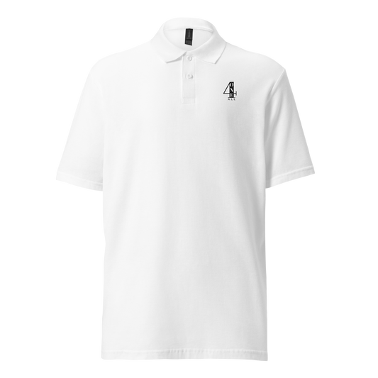"ONE4ALL" Embroidered Polo Shirt White (Mens/Womens)